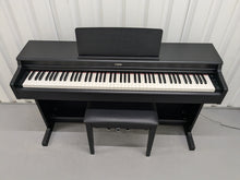 Load image into Gallery viewer, Yamaha Arius YDP-164 Digital Piano satin black, clavinova keyboard stock # 24584