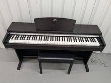Load image into Gallery viewer, Yamaha Arius YDP-141 digital piano and stool in rosewood stock # 24574