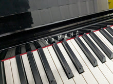 Load image into Gallery viewer, Yamaha Clavinova CLP-685 digital piano and stool in glossy black polished ebony stock #24586