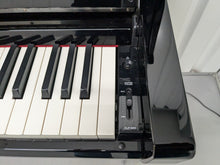 Load image into Gallery viewer, Yamaha Clavinova CLP-685 digital piano and stool in glossy black polished ebony stock #24586