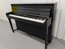 Load image into Gallery viewer, Yamaha Clavinova CLP-685 digital piano and stool in glossy black polished ebony stock #24586