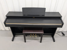 Load image into Gallery viewer, Yamaha Arius YDP-162 Digital Piano satin black clavinova keyboard stock #24591