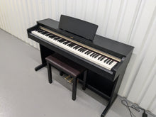 Load image into Gallery viewer, Yamaha Arius YDP-162 Digital Piano satin black clavinova keyboard stock #24591