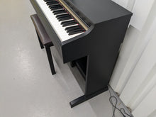 Load image into Gallery viewer, Yamaha Arius YDP-162 Digital Piano satin black clavinova keyboard stock #24591