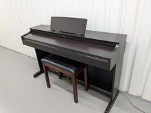 Load image into Gallery viewer, Yamaha Arius YDP-163 Digital Piano in rosewood clavinova keyboard stock # 24590