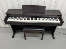 Load image into Gallery viewer, Yamaha Arius YDP-163 Digital Piano in rosewood clavinova keyboard stock # 24590