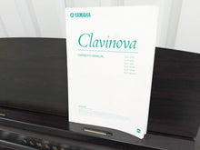 Load image into Gallery viewer, Yamaha Clavinova CLP-470 in dark rosewood with wooden keys action + stool stock no 24597