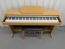 Load image into Gallery viewer, Yamaha Arius YDP-140 digital piano and stool cherry wood finish stock # 24588