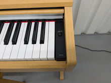 Load image into Gallery viewer, Yamaha Arius YDP-140 digital piano and stool cherry wood finish stock # 24588