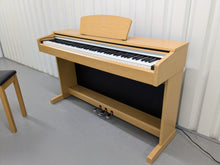 Load image into Gallery viewer, Yamaha Arius YDP-140 digital piano and stool cherry wood finish stock # 24588