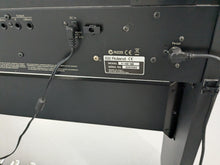 Load image into Gallery viewer, Roland F110 compact slim size Digital Piano in black stock # 24580