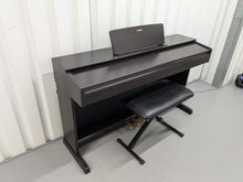 Load image into Gallery viewer, Yamaha Arius YDP-143 Digital Piano and stool dark rosewood finish stock #24600