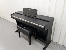 Load image into Gallery viewer, Yamaha Arius YDP-142 Digital Piano and stool in satin black finish stock #24599