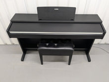 Load image into Gallery viewer, Yamaha Arius YDP-142 Digital Piano and stool in satin black finish stock #24599