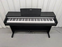Load image into Gallery viewer, Yamaha Arius YDP-142 Digital Piano and stool in satin black finish stock #24599