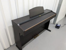 Load image into Gallery viewer, Roland HP101e Digital Piano in dark rosewood finish stock # 24589