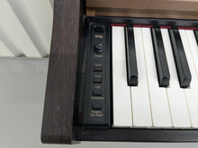 Load image into Gallery viewer, Roland HP101e Digital Piano in dark rosewood finish stock # 24589
