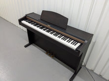 Load image into Gallery viewer, Roland HP101e Digital Piano in dark rosewood finish stock # 24589