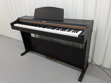 Load image into Gallery viewer, Roland HP101e Digital Piano in dark rosewood finish stock # 24589