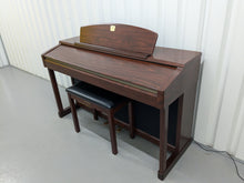 Load image into Gallery viewer, Yamaha Clavinova CLP-170 Digital Piano and stool in mahogany colour stock #24558