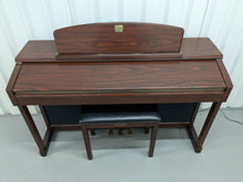 Load image into Gallery viewer, Yamaha Clavinova CLP-170 Digital Piano and stool in mahogany colour stock #24558