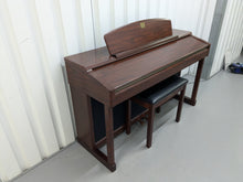 Load image into Gallery viewer, Yamaha Clavinova CLP-170 Digital Piano and stool in mahogany colour stock #24558