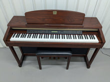 Load image into Gallery viewer, Yamaha Clavinova CLP-170 Digital Piano and stool in mahogany colour stock #24558