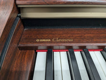Load image into Gallery viewer, Yamaha Clavinova CLP-170 Digital Piano and stool in mahogany colour stock #24558