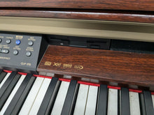 Load image into Gallery viewer, Yamaha Clavinova CLP-170 Digital Piano and stool in mahogany colour stock #24558
