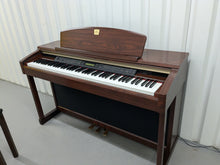 Load image into Gallery viewer, Yamaha Clavinova CLP-170 Digital Piano and stool in mahogany colour stock #24558