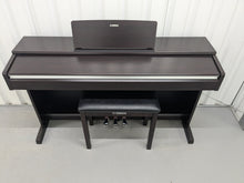 Load image into Gallery viewer, Yamaha Arius YDP-142 Digital Piano and stool in dark rosewood stock #24607