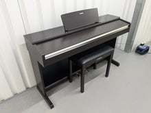 Load image into Gallery viewer, Yamaha Arius YDP-142 Digital Piano and stool in dark rosewood stock #24607