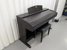Load image into Gallery viewer, YAMAHA CLAVINOVA CVP-503 DIGITAL PIANO + STOOL IN DARK ROSEWOOD stock 24613