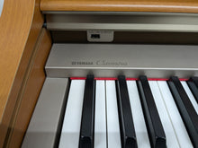 Load image into Gallery viewer, Yamaha Clavinova CLP-330 Digital Piano and stool cherry wood finish stock #24612