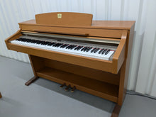 Load image into Gallery viewer, Yamaha Clavinova CLP-330 Digital Piano and stool cherry wood finish stock #24612