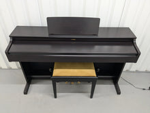 Load image into Gallery viewer, Yamaha Arius YDP-163 Digital Piano in rosewood clavinova keyboard stock # 24618