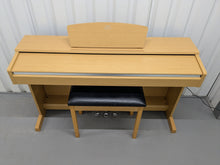 Load image into Gallery viewer, Yamaha Arius YDP-140 digital piano and stool cherry wood finish stock # 24622