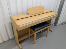 Load image into Gallery viewer, Yamaha Arius YDP-140 digital piano and stool cherry wood finish stock # 24622