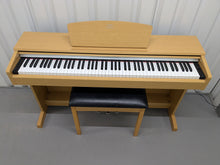 Load image into Gallery viewer, Yamaha Arius YDP-140 digital piano and stool cherry wood finish stock # 24622