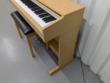 Load image into Gallery viewer, Yamaha Arius YDP-140 digital piano and stool cherry wood finish stock # 24622