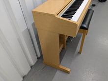 Load image into Gallery viewer, Yamaha Arius YDP-140 digital piano and stool cherry wood finish stock # 24622