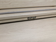 Load image into Gallery viewer, Roland HP102e digital piano and stool in light oak finish stock number 24617