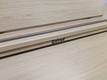 Load image into Gallery viewer, Roland HP102e digital piano and stool in light oak finish stock number 24614