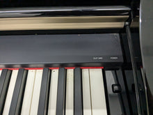 Load image into Gallery viewer, Yamaha Clavinova CLP-340PE glossy black polished ebony Piano stock #24626