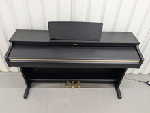 Load image into Gallery viewer, Yamaha Arius YDP-162 Digital Piano satin black, clavinova keyboard stock # 24637