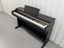 Load image into Gallery viewer, Yamaha Arius YDP-162 Digital Piano satin black, clavinova keyboard stock # 24637
