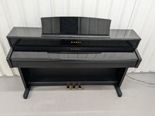 Load image into Gallery viewer, Kawai CS3 classic series Digital piano glossy black polished ebony stock #26054