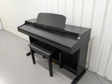 Load image into Gallery viewer, TECHNICS SX-PX552 DIGITAL PIANO AND STOOL IN SATING BLACK stock number 24643