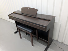 Load image into Gallery viewer, Yamaha Arius YDP-140 digital piano and stool dark rosewood finish stock # 24648