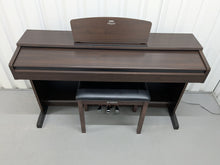 Load image into Gallery viewer, Yamaha Arius YDP-140 digital piano and stool dark rosewood finish stock # 24648